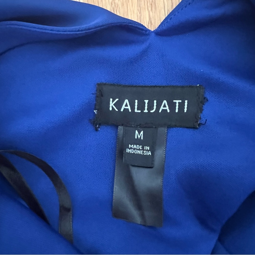💙 Kalijati Royal Blue Pleated Mini Dress (Size M) - Picture 6 of 8